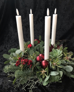 Advent wreath.